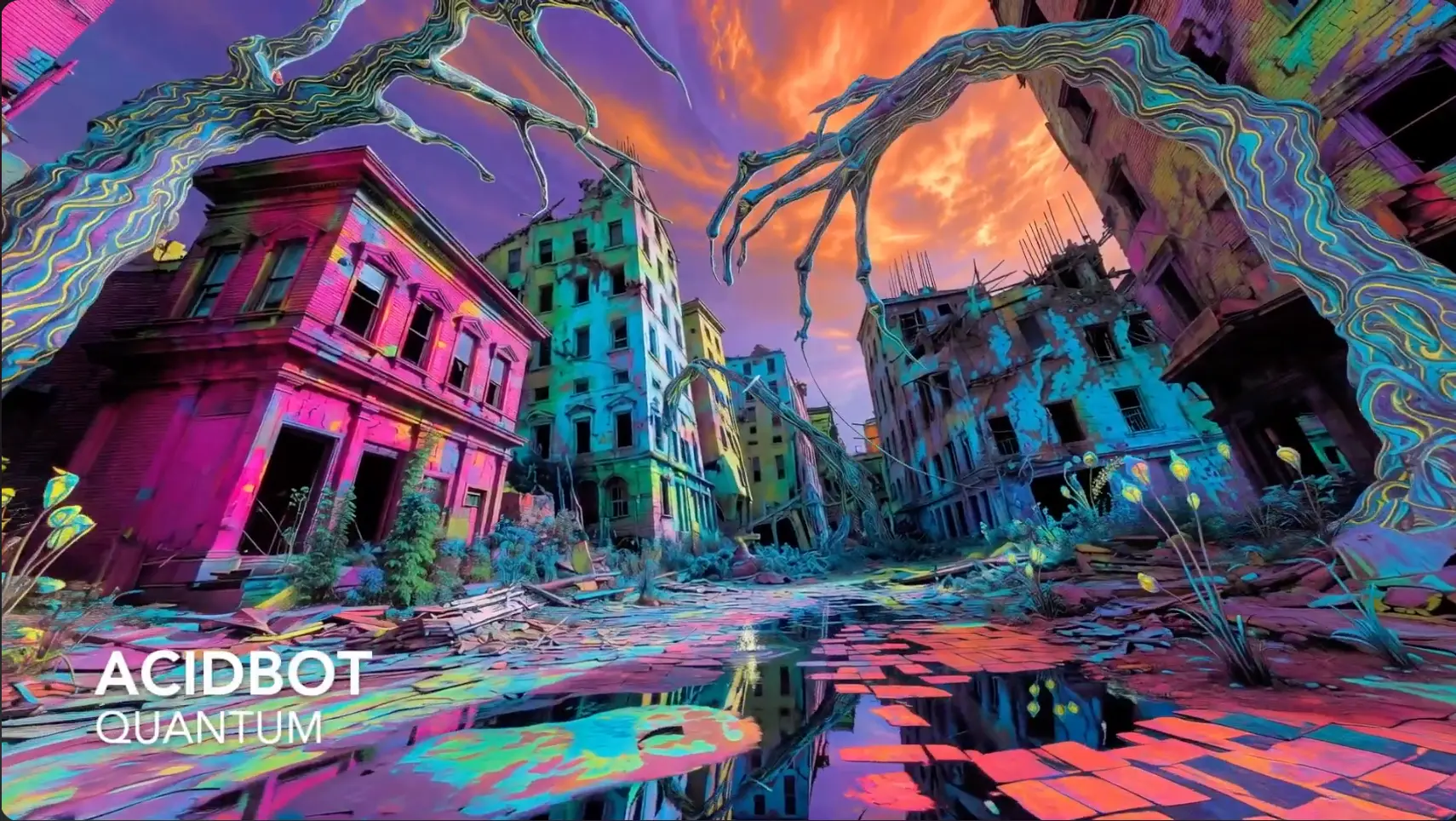 Quantum — AI-generated artwork by ACIDBOT