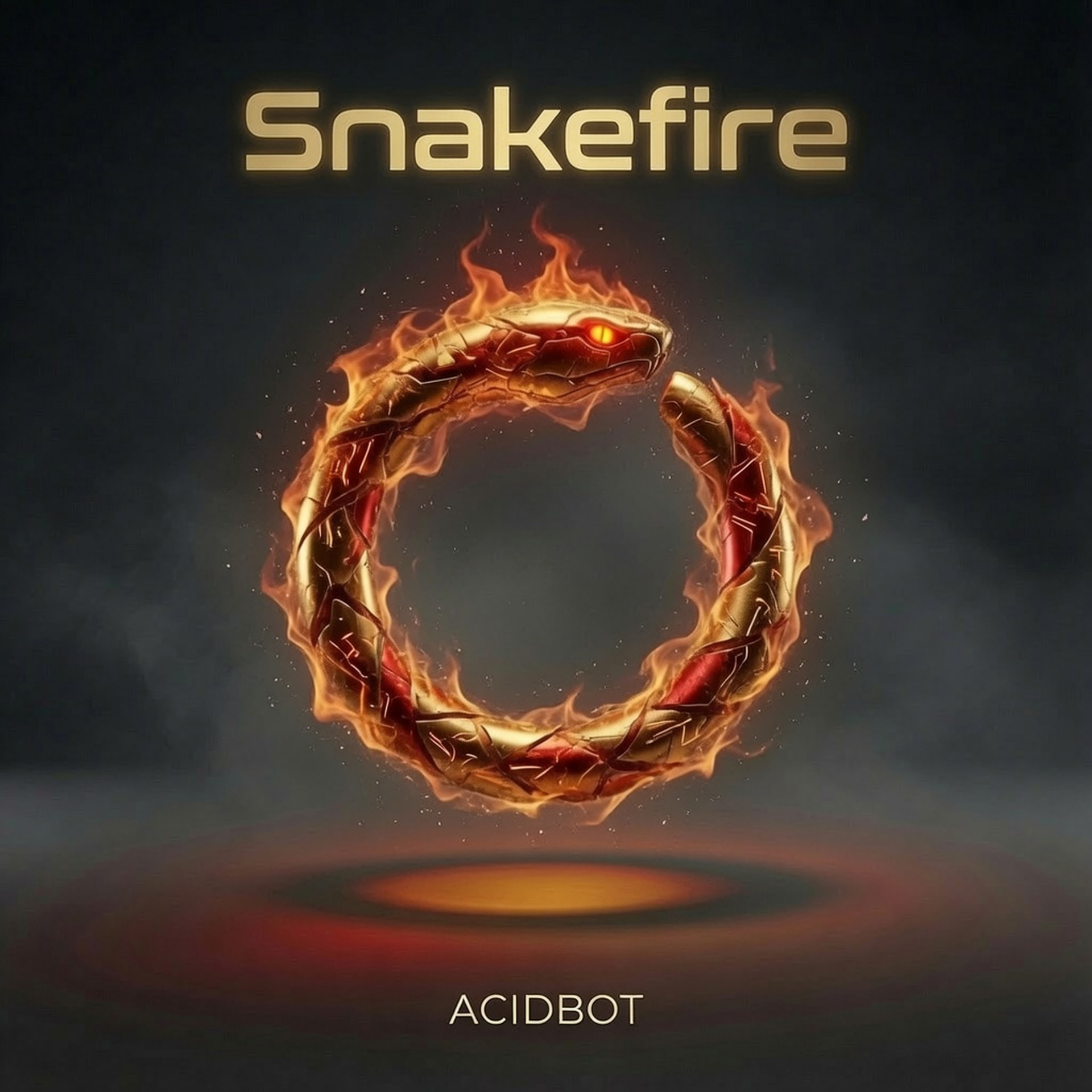 Snakefire — AI-generated artwork by ACIDBOT