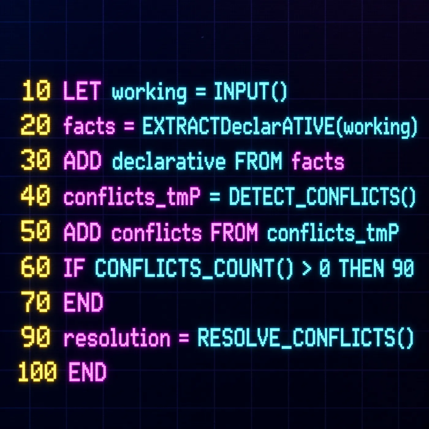Cognitive BASIC